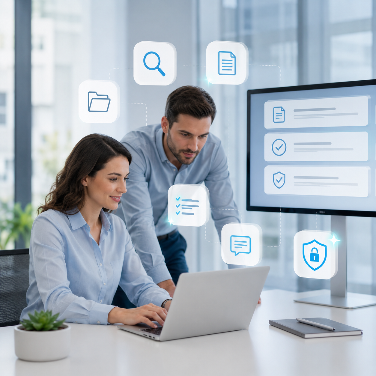 Consultar información interna con IA