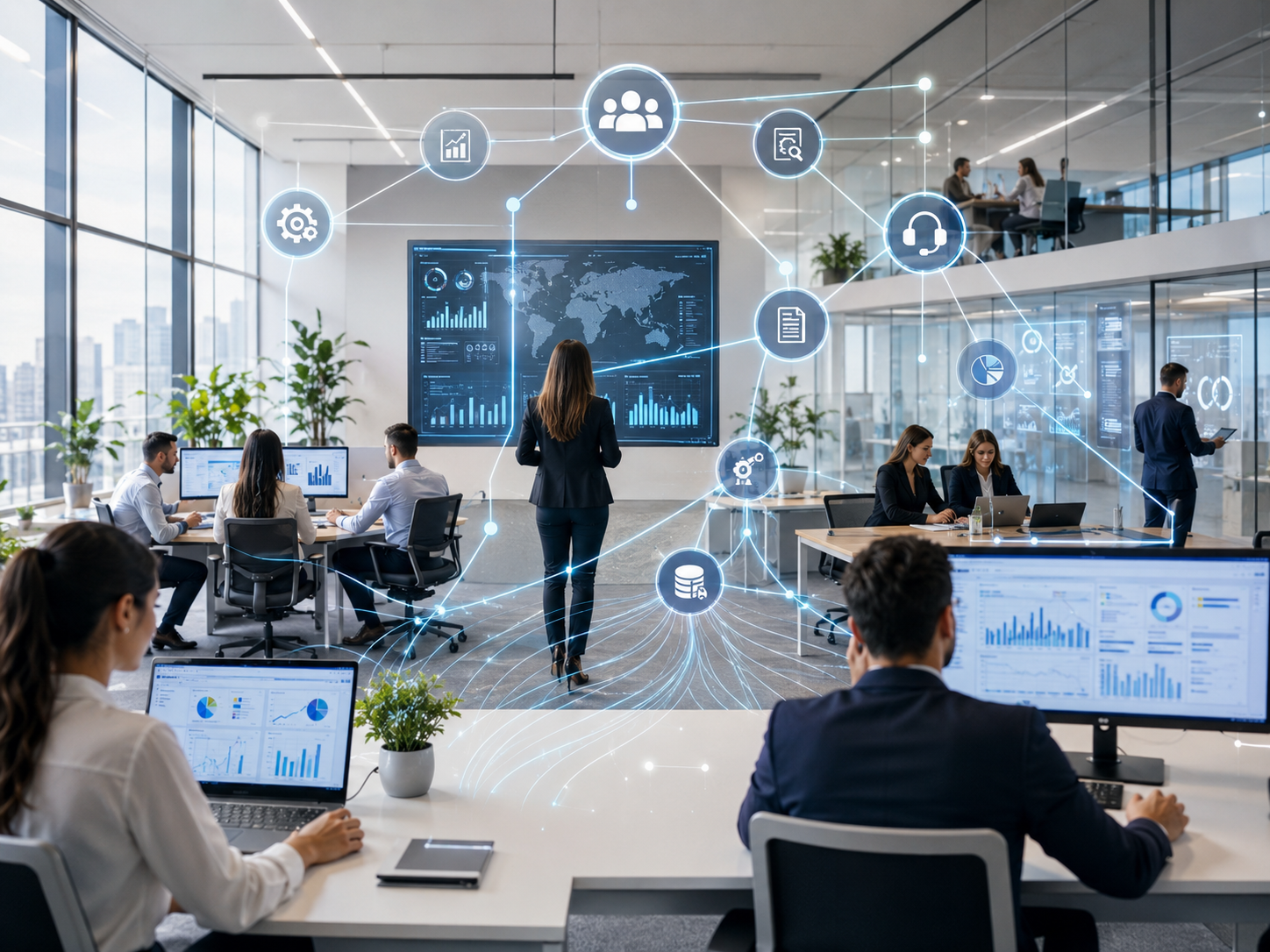 IA para empresas medianas y grandes con procesos internos