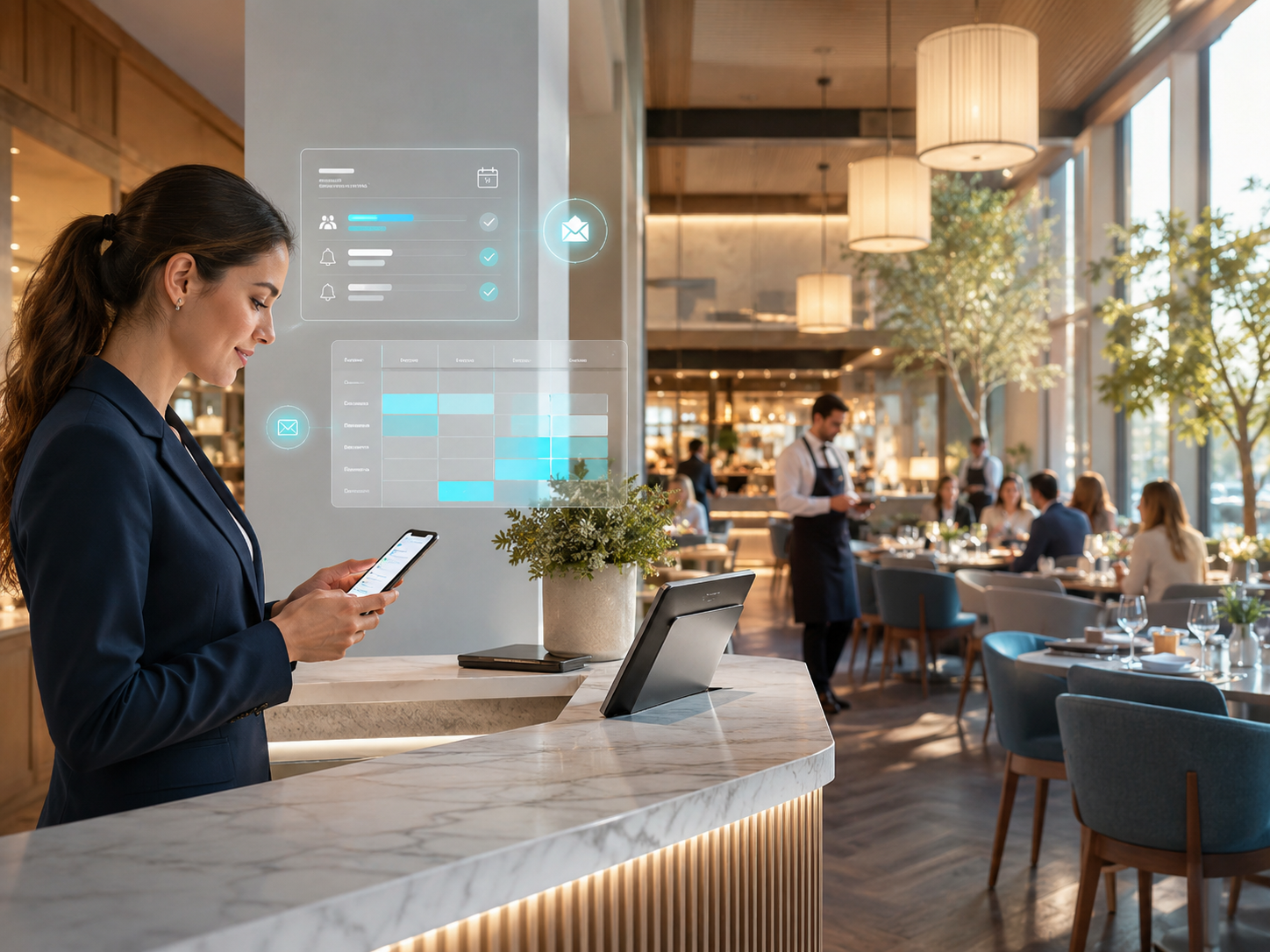 IA para restaurantes y reservas automáticas